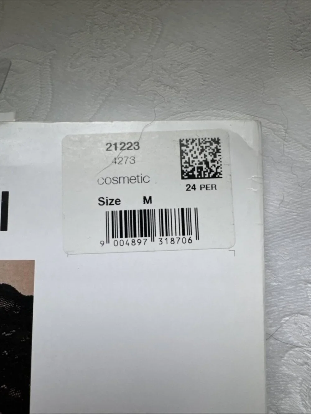 Wolford Satin Touch 20 Stay Up Thigh High Cosmetic Tights 21223 4273 Size M $65
